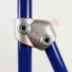 Đầu nối ống thép 42/48mm ống sắt ống tròn mạ kẽm nối kệ hàng rào lan can lan can ốc vít Vật liệu thép