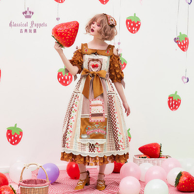 taobao agent Classic doll, dress, Lolita OP, Lolita style