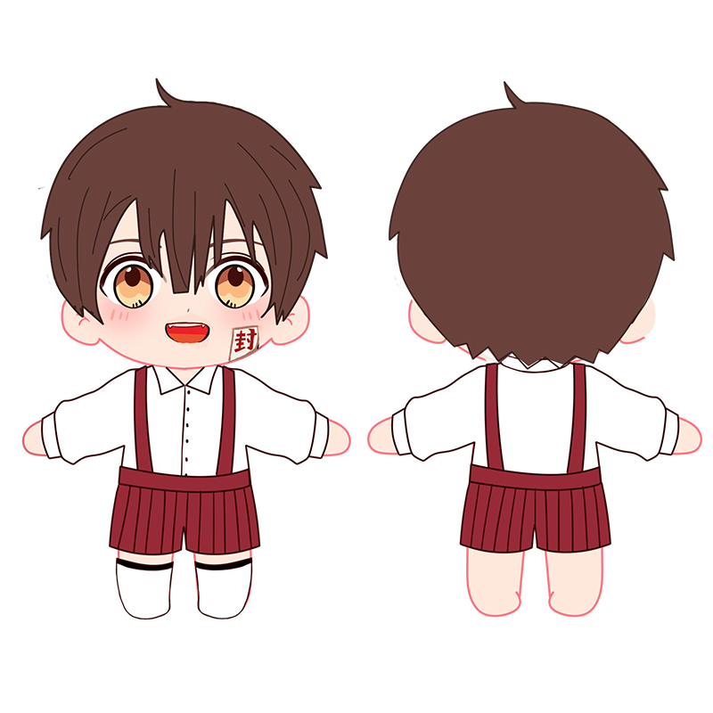 Huazijun JK Uniform Suit (Baby + Clothes), Full Stylegoods in stock land Bind juvenile flower Zijun Eight search Ning Ning Animation surrounding quadratic element 20cm Changing clothes Doll doll