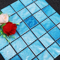 Тибетский 48 светло -голубой волновой рисунок