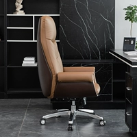 Босс стул кожаный сидящий стул компьютерный стул, домашний бизнес большой стул и стул Комфортный лживый офисный стул