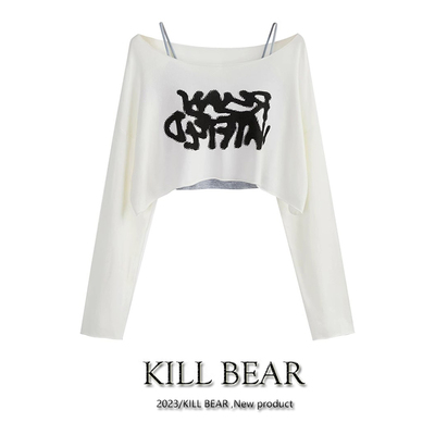 taobao agent Knitted summer sweater, long sleeve, lifting effect