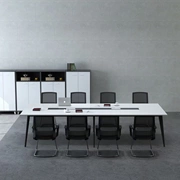 Đàm phán nhà hội nghị bàn dài đơn giản hiện đại hình chữ nhật cuộc họp văn phòng đồ nội thất bàn ghế nhóm kinh doanh - Nội thất văn phòng