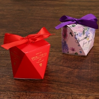 Свадебные продукты Творческая личность Свадебная свадебная банкет высокая -подарочная подарочная коробка европейского лука с бриллиантом