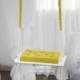 Толстый желтый желтый (легкое ядро ​​подушка с набором веревки)
