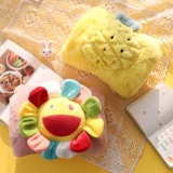 Мультяшная перезаряжаемая взрывобезопасная плюшевая милая емкость для воды, портативная демисезонная грелка для рук