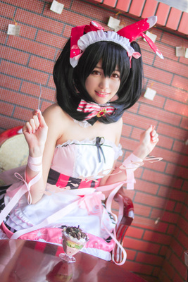 taobao agent LoveLive Valentine's Day maid Cosplay clothing spot