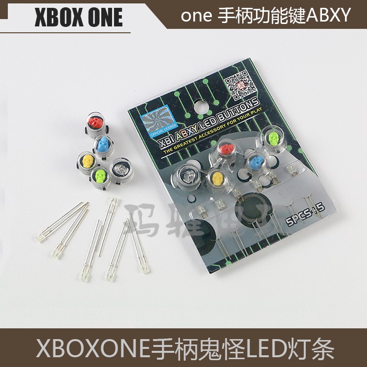 XBOXONE LIGHT -EMITTING ABXY  Ű  ׼ XBOXONE HANDLE GHOST LED BAR LIGHT LIGHT BELL Ʈ