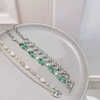Натуральное асимметричное небольшое дизайнерское ожерелье из жемчуга, популярно в интернете