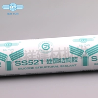 Guangzhou Baiyun SS521 Нейтральный силиконовый структурный герметизация 35 -уровне. Уплотнение 35 -уровня отображаемая анти -агентство платформы структуры