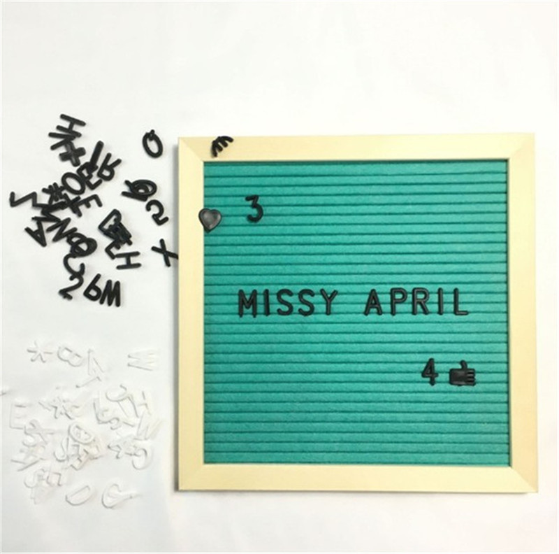 minimalist style DIY message felt board indoor props photography background window_voghion.com