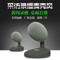 Ведущий вещания Micro -Recording News Live Desktop Conference Интервью на студийном интервью Oreke of the Studio