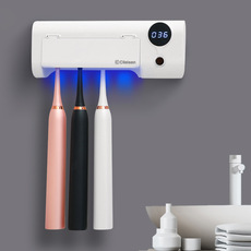 Зубная щетка дезинфицирующее средство 西莱森cp-td3智能牙刷架刷牙消毒器紫外线烘干收纳置物架免打孔