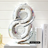 16 -INCH Серебро номер 8