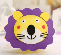 DL18 Lion желтый фонарь материал