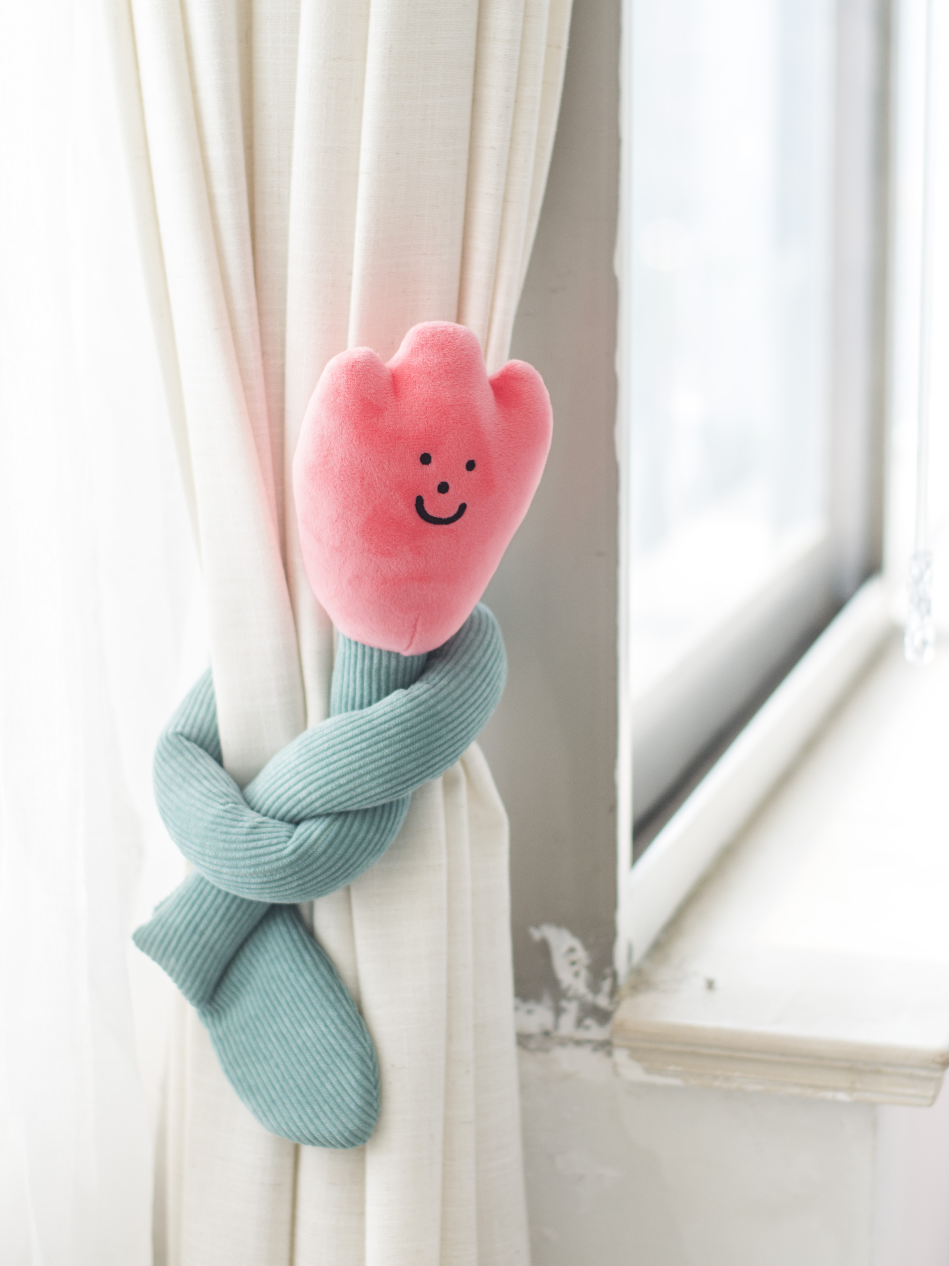 Pink & Pre Sale Delivery In AprilMSS Meow Warlock One tulips originality Door stop Curtain hook Neckline