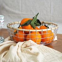Плетеная ретро фруктовая корзина для хранения, «сделай сам», хлеб