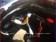 Thiết bị chống trộm Jinan Qingqi Bell Youyou UU125 không phá vỡ đường dây không cắt đường sáng và khóa xe tối màu - Báo động chống trộm xe máy