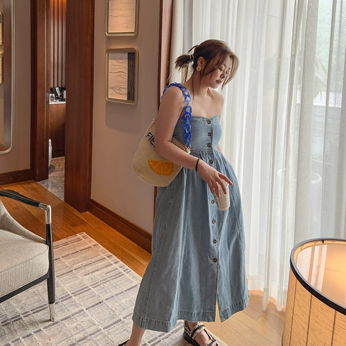 Топ без лямок, платье, джинсовая юбка, делается под заказ, эффект подтяжки, 2020, большой размер