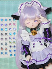 Одежда для кукол BJD 包邮福袋bjd菩萨眼水贴眼mdd熊妹分界线 手工定制品