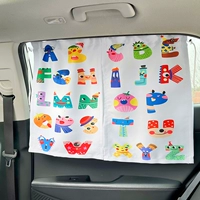 Веселые буквы всасывающие чашки 1 кусок передних и задних окон Universal