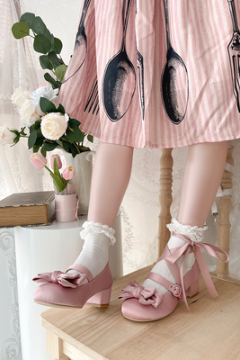 taobao agent Don’t take a look at the inventory 丨 Qian Qian-round head 丨 Modo original lolita square head round head shoes