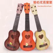 Bé trai và bé gái món quà sinh nhật ukulele có thể chơi trò chơi khai sáng giáo dục sớm cho bé! - Đồ chơi nhạc cụ cho trẻ em