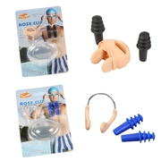 Chuyên nghiệp bơi mũi clip nút tai chống trượt clip thiết bị bơi cung cấp lặn mềm silicone không thấm nước nút tai