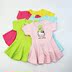 2018 quần áo trẻ em bán buôn mùa hè trẻ em ăn mặc ngắn- tay bông trẻ em váy nhà máy sản xuất trực tiếp bán hàng đặc biệt kẹo màu Váy