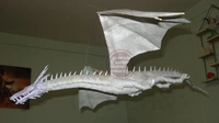 Khuyến mại biển trận giấy giấy mô hình Phương Tây Rồng Wolong Rồng Rồng Rồng mô tả Trung Quốc gửi công cụ mô hình 3d bằng giấy
