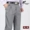Người đàn ông trung niên đôi pleated quần mùa hè phần mỏng eo cao sâu khối lỏng phù hợp với quần miễn phí nóng kích thước lớn quần của nam giới quần âu