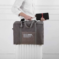 Du lịch Tote Bag Đơn Giản Xách Tay Ráp Túi Lưu Trữ Công Suất Lớn Xe Đẩy Hành Lý Hộp Nam Giới và phụ nữ Nội Trú Túi vali kéo