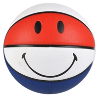 Красный, № 7 красный, белая синяя улыбка лицо