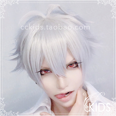 taobao agent [CCKIDS] [DRB hypnosis microphone rap] MTC blue coffin left horse carved cosplay wig