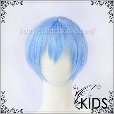 taobao agent [CCKIDS] [EVA New Century Evangelion] Lingbo Li cos wig Special layered scalp