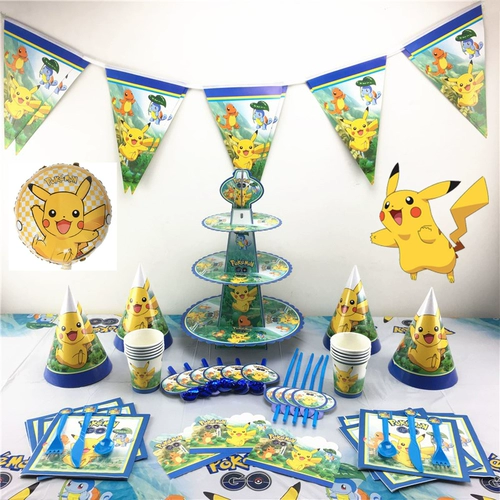 Pikachu Pet Pokemon Pokemon's Festival Festival Festive Piece Complete Set to Gift Bacd Card