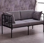 Tiệm cắt tóc nhỏ sofa kinh tế ba người làm đẹp thẩm mỹ viện họp phòng đàm phán kinh doanh nhà hàng cửa hàng khách sạn nội thất văn phòng - FnB Furniture chân bàn tròn gỗ