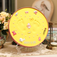 Порошковая коробка+желтая грязь+золотой лак+бутылка для шин+пылевой крышку