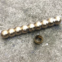 Внешний диаметр 26*18,5 Двойной отверстие мяч 304 Золотого золотого шара