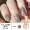 Mặt nạ băng trong suốt hổ phách keo sơn móng tay 2020 nghệ thuật móng tay mới phổ biến màu thạch nude sơn móng tay keo đèn chiếu - Sơn móng tay / Móng tay và móng chân