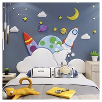 Самоклеющаяся детская лента для кровати, космонавт на стену, татами, защита от столкновений