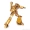 NA biến dạng đồ chơi King Kong H9 súng lục Wei tỷ lệ nhỏ G1 nhân vật phản diện Megatron M-day vẽ mô hình robot - Gundam / Mech Model / Robot / Transformers