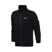 Áo len nữ chính hãng Li Ning Áo len cardigan dài tay áo sơ mi thể thao giản dị AWDM815-1-2-4 - Thể thao lông cừu / jumper