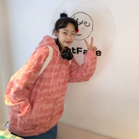 Куртка, утепленная японская школьная юбка для школьников, розовый топ, в корейском стиле