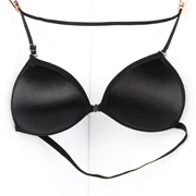 Bikini áo ngực treo cổ phía trước khóa trơn tru không hỗ trợ đồ lót tam giác nóng mùa xuân bơi catwalk đồ lót