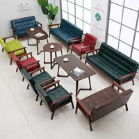 Phòng họp dày lên độc lập bàn đàm phán hình chữ nhật nhà hàng nhà hàng Jane bar bàn gỗ đơn vị nội thất lãng mạn - FnB Furniture những mẫu bàn ghế cà phê đẹp