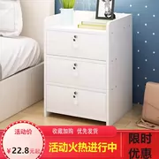 Simple bàn cạnh giường ngủ phòng ngủ thuê một góc riêng của giường cỡ nhỏ với lưu trữ kệ căn hộ nhỏ - Buồng