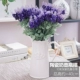 10 пучков темно -фиолетовой лаванды+ваза короны