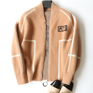 2018 mùa thu mới Hàn Quốc phiên bản của vui tươi thư gió bóng chày ngắn nhung ladies coat jacket M1-S9807