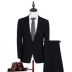 Bộ quần áo nam mới kinh doanh chuyên nghiệp mặc giản dị bộ đồ chú rể ứng dụng quần áo cưới Hàn Quốc - Suit phù hợp quần nam Suit phù hợp